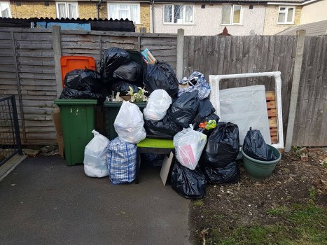 House clearance process in progress in Redbridge